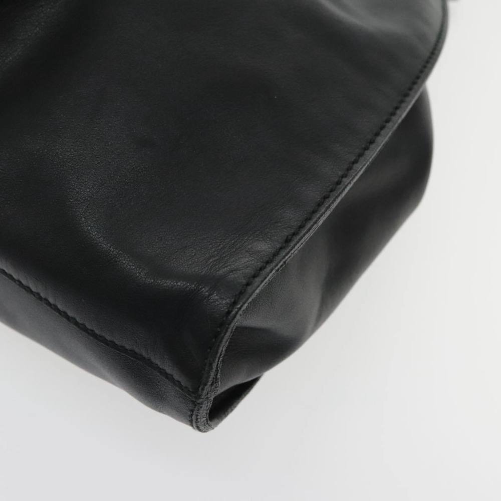 GUCCI Hand Bag Leather Black Silver 001 4335 Auth yk15437 - Picture 9 of 16